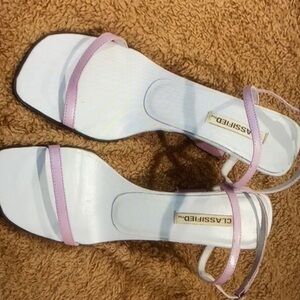 Classified dress sandals
